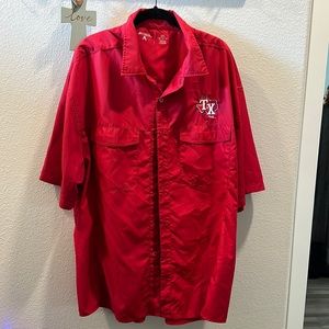 MLB Texas Rangers Fishing Shirt